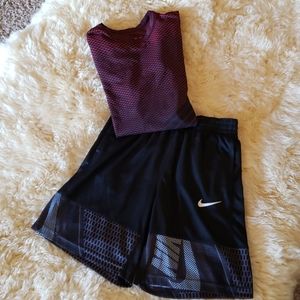 Boys xl black Nike shorts